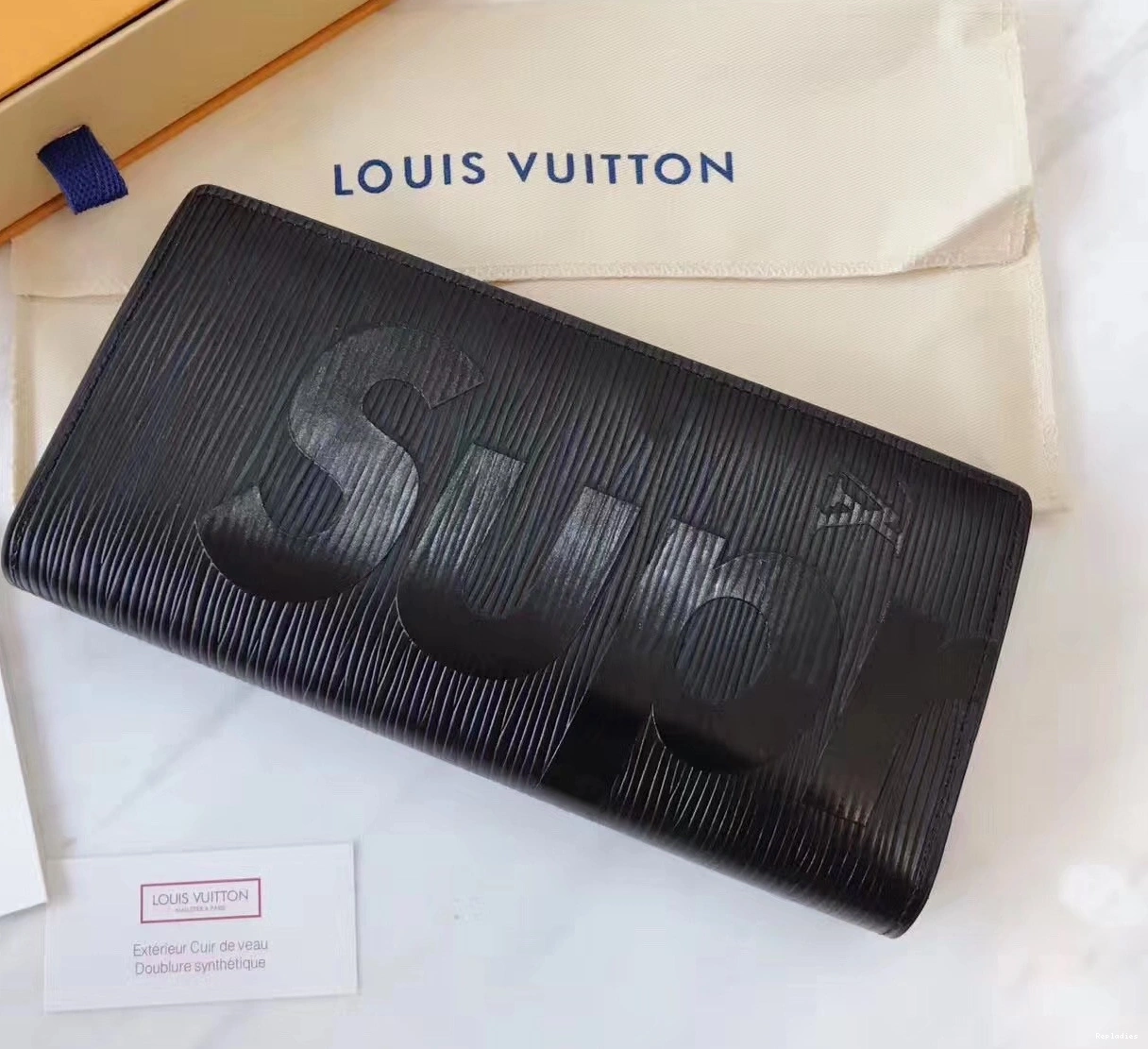 Repzbay wallet Supreme Vuitton Louis 0815